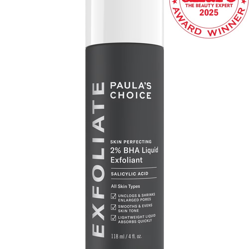Paula's Choice Exfoliate 2% BHA Liquid - Black and White